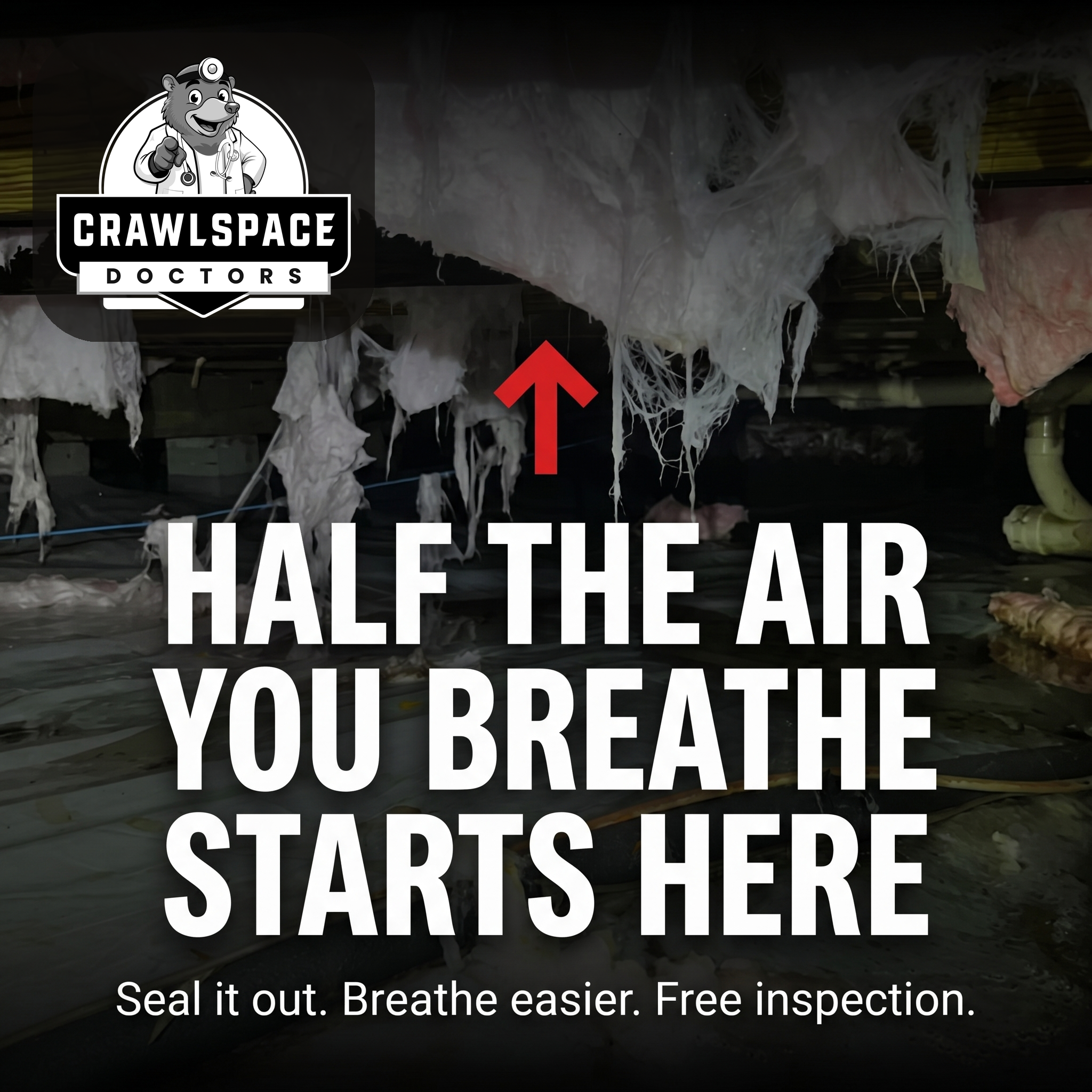 Half the air you breathe education ad